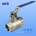 2000psi 316L Two Way Threaded End Ball Valve